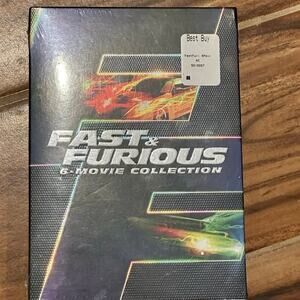 New Fast And Furious 6 Movie Collection DVD 6-Disc Set 2014 UNIVERSAL